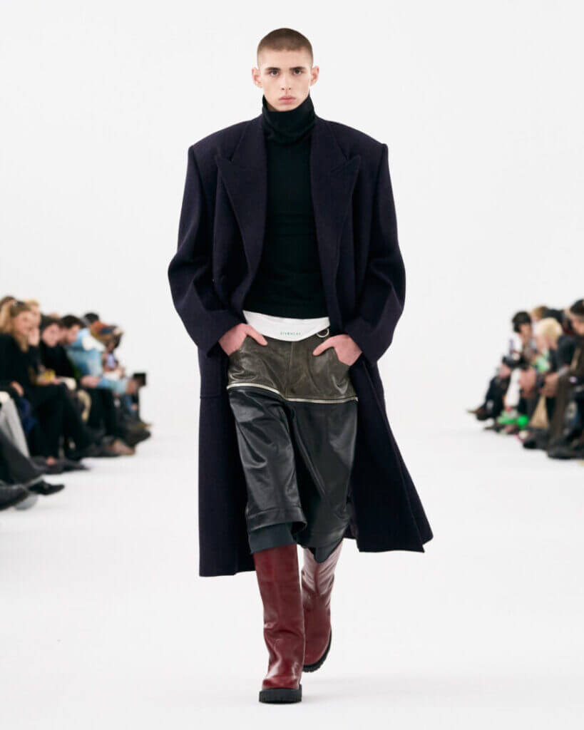 Givenchy MFW23 look, featured in Givenchy Men’s Fall 2023 Creates A New Dress Culture