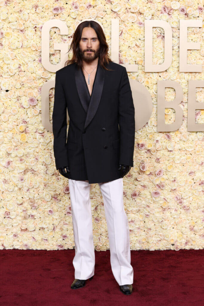 BEVERLY HILLS, CALIFORNIA - JANUARY 07: Jared Leto attends the 81st Annual Golden Globe Awards at The Beverly Hilton on