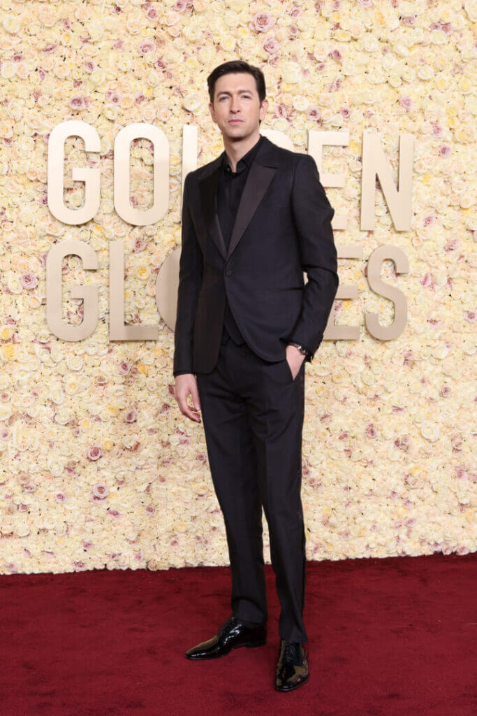 BEVERLY HILLS, CALIFORNIA - JANUARY 07: Nicholas Braun attends the 81st Annual Golden Globe Awards at The Beverly Hilton on