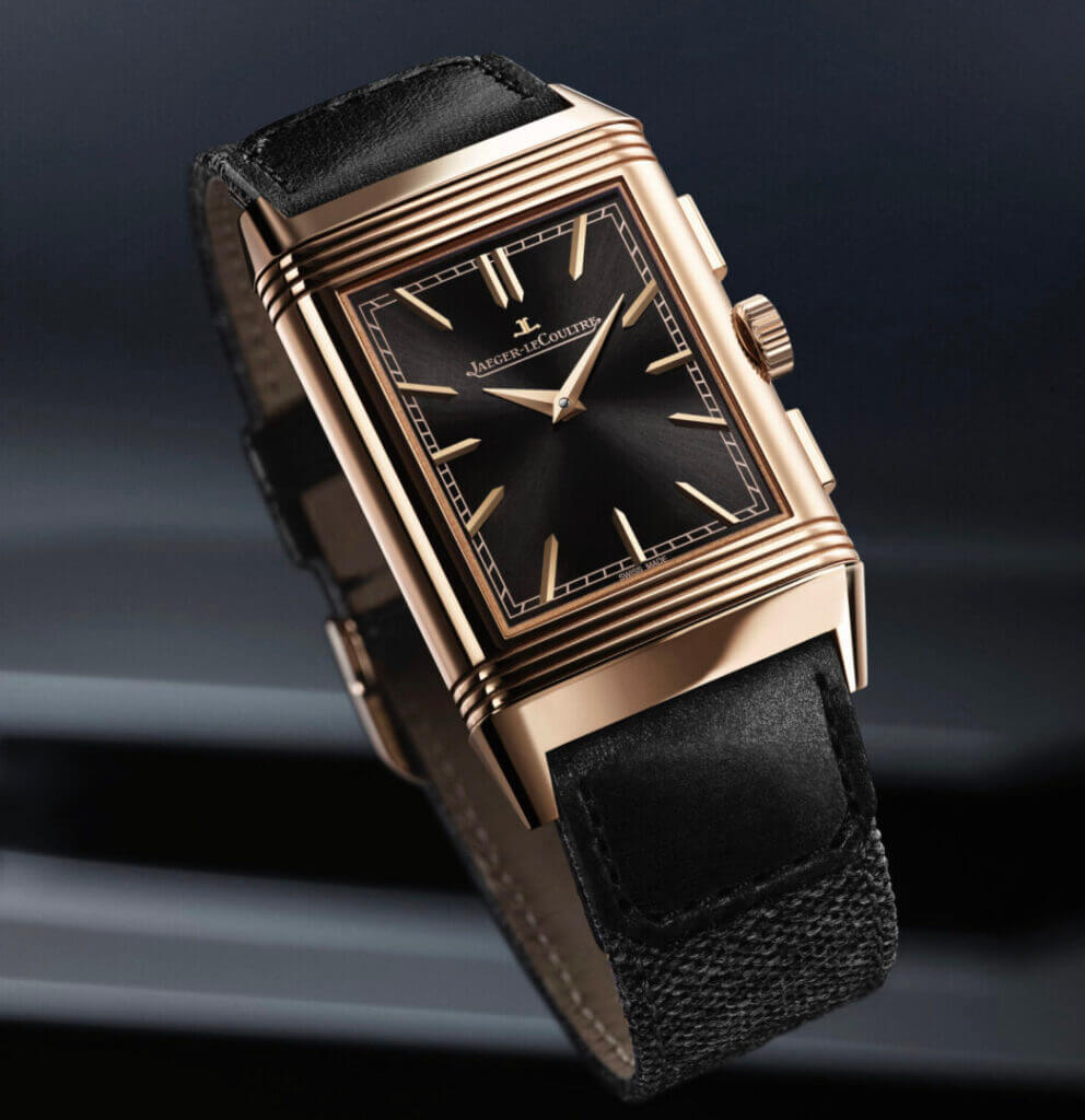Jaeger-LeCoultre Reverso on a leather strap
