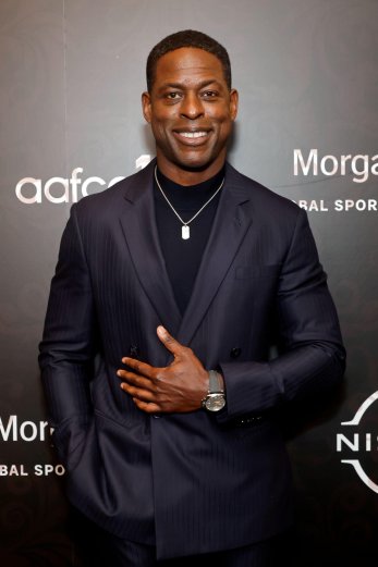 Man in a dark suit at an event