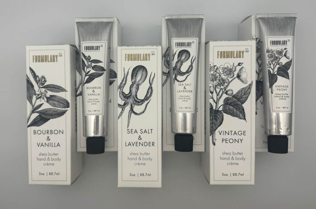 Formulary 55’s Shea Butter Hand and Body Cremes
