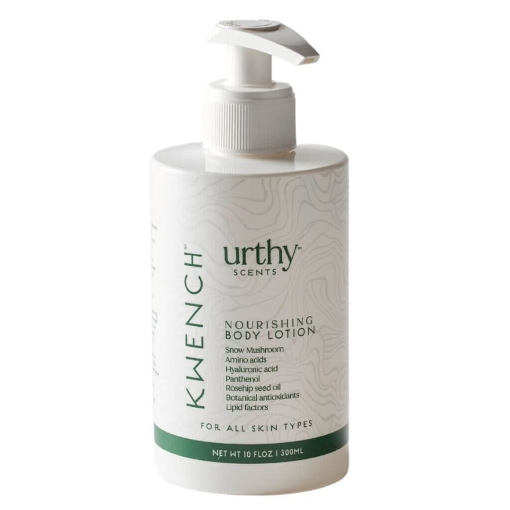 White lotion pump bottle