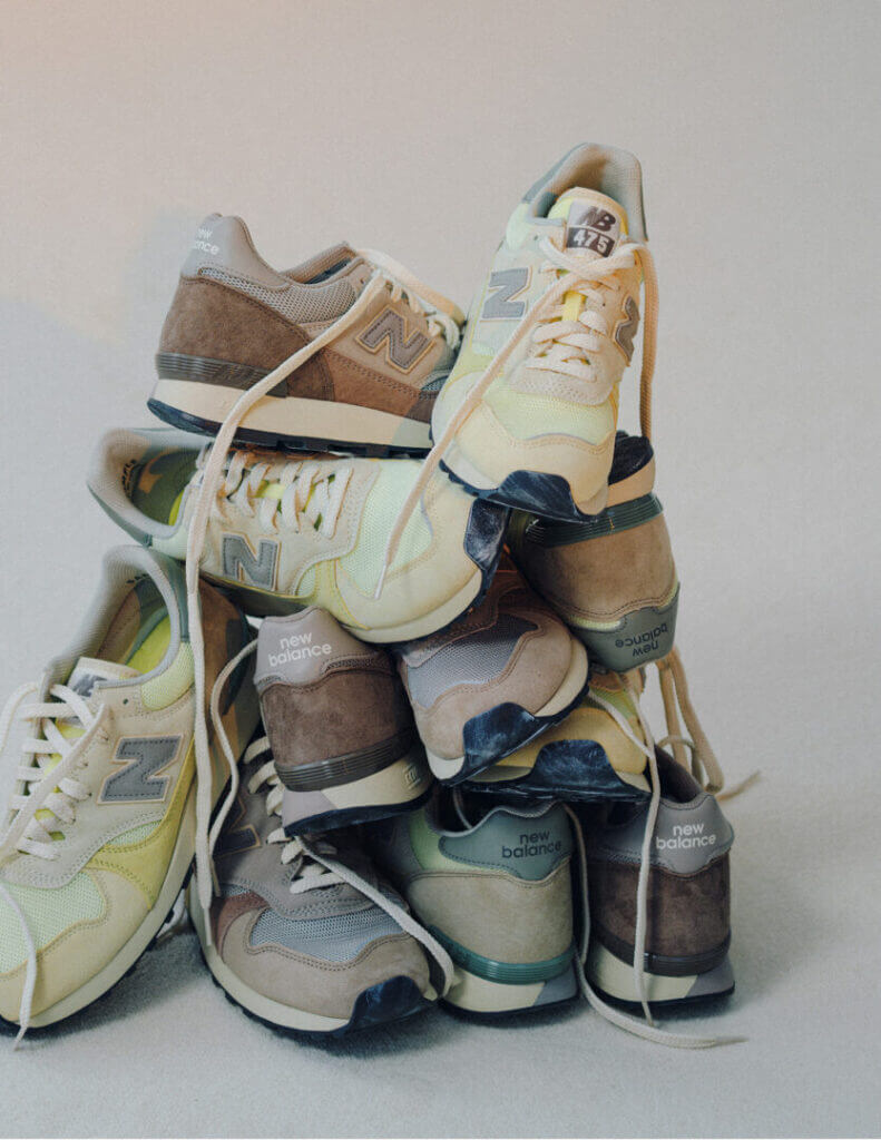 Pile of sneakers