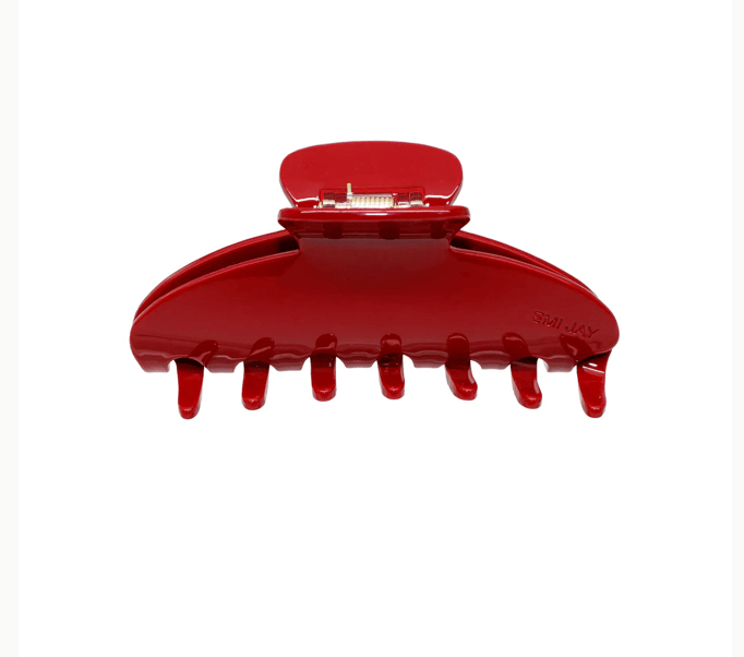 Red claw hair clip