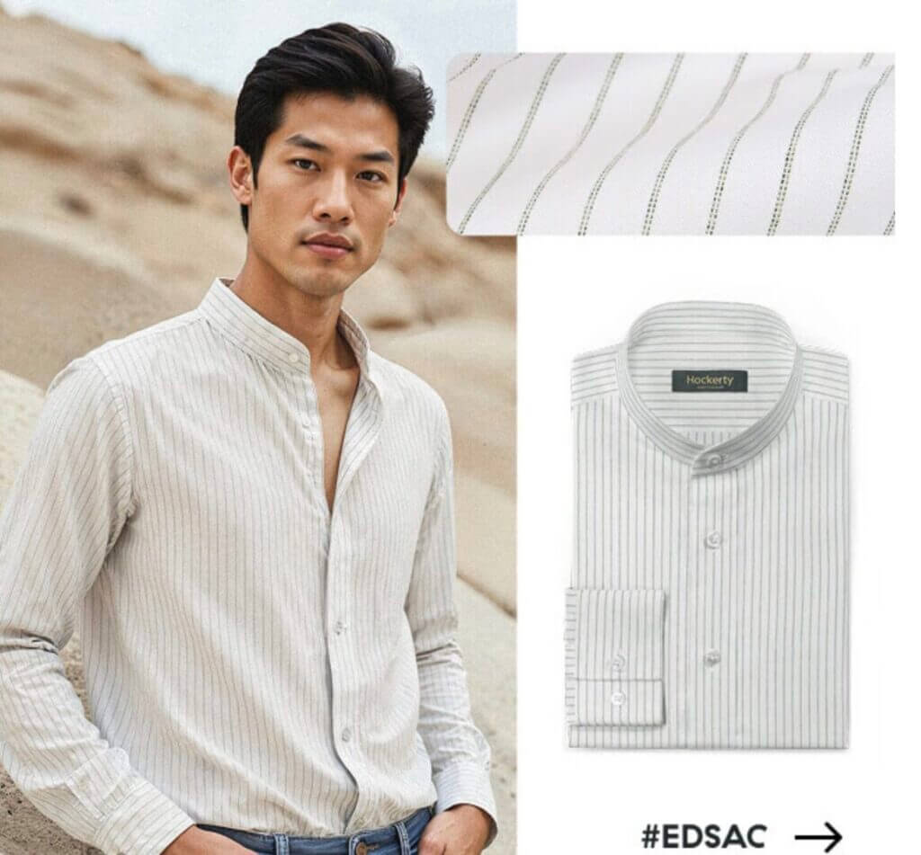 Man in a white shirt