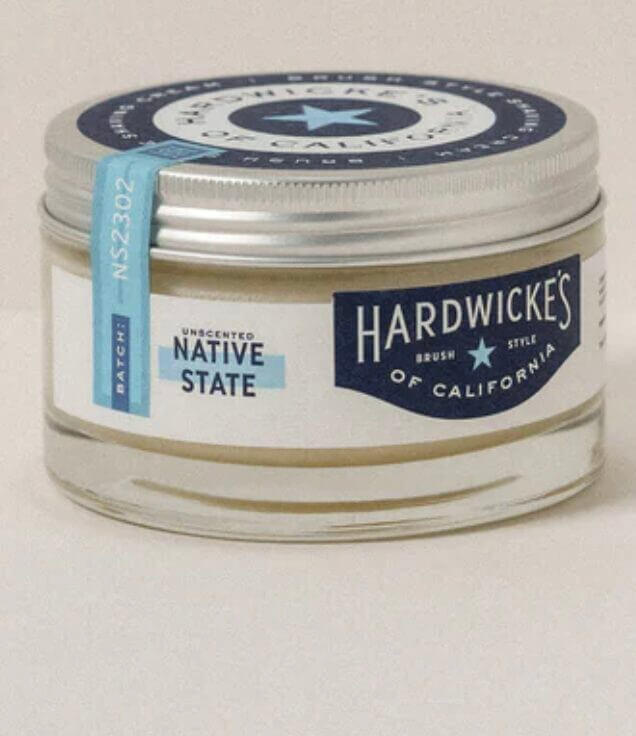 Tin of hair pomade