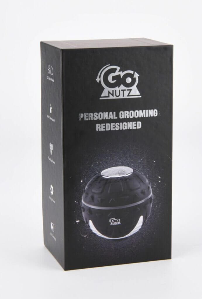 Black grooming device box